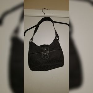 Black Croft & Borrow shoulder purse